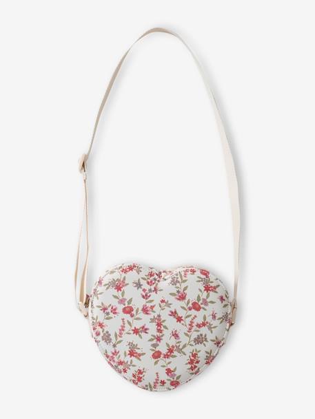 Sac pochette fille forme coeur écru - vertbaudet enfant 