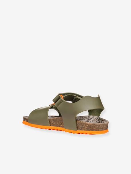 Sandales J GHITA BOY kaki - vertbaudet enfant 