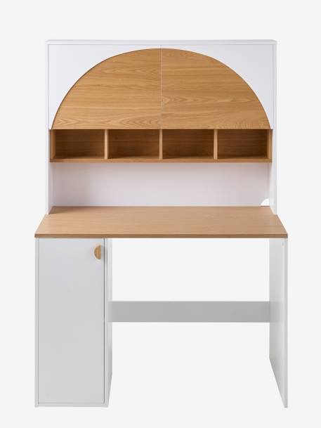 Bureau enfant avec rangements LIGNE ROMA blanc - vertbaudet enfant 