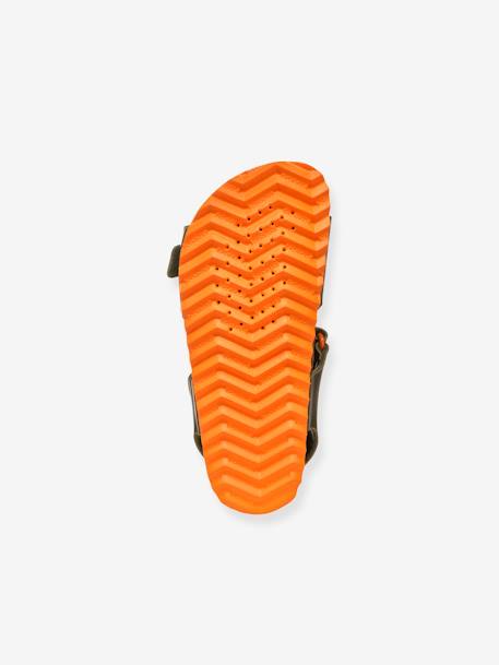 Sandales J GHITA BOY kaki - vertbaudet enfant 