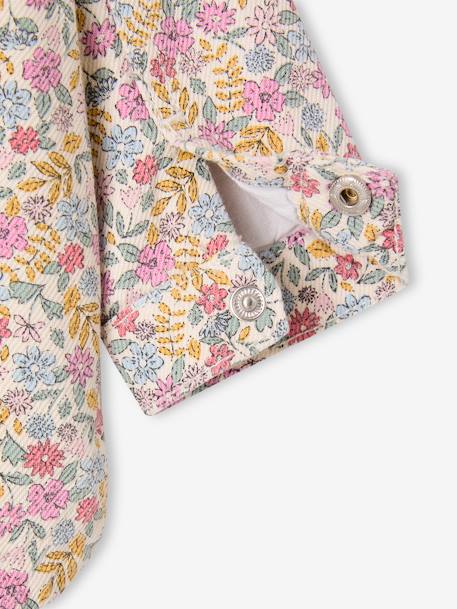 Geweven babyjas met print meerkleurig - vertbaudet enfant 