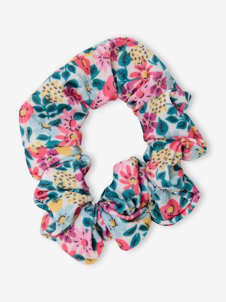 Maillot de bain 1 pièce imprimé fleuri fille pêche - vertbaudet enfant 