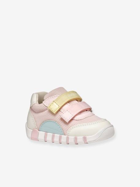 Baskets bébé premiers pas B Iupidoo Boy rose - vertbaudet enfant 