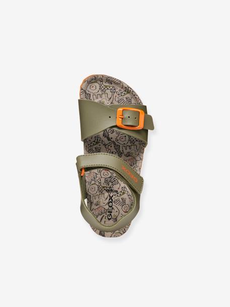 Sandales J GHITA BOY kaki - vertbaudet enfant 