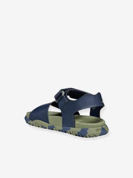 Sandales J SANDAL FUSBETTO BO bleu+marine - vertbaudet enfant 