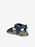 Sandales J SANDAL FUSBETTO BO bleu+marine - vertbaudet enfant 