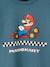 Sweat Super Mario garçon bleu canard - vertbaudet enfant 