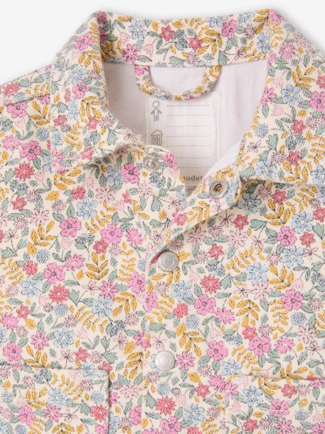Geweven babyjas met print meerkleurig - vertbaudet enfant 
