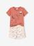 Baby-Set: T-Shirt & Shorts Disney KÖNIG DER LÖWEN roest - vertbaudet enfant 