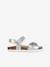 Sandales enfant J Adriel Girl argent - vertbaudet enfant 