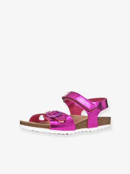 J ADRIEL GIRL GEOX sandalen fuchsia - vertbaudet enfant 