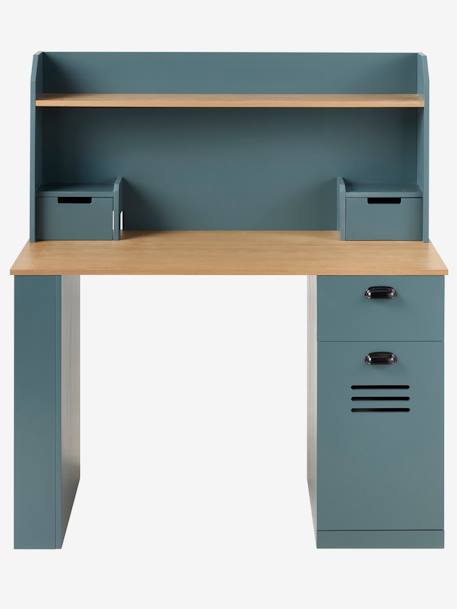 Bureau enfant/ado avec rangement - MISTRAL bleu grisé - vertbaudet enfant 