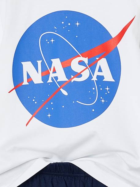 Zweifarbiger Jungen Sommer-Schlafanzug NASA wit - vertbaudet enfant 