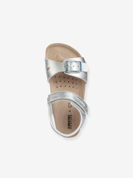 J ADRIEL GIRL GEOX sandalen zilver - vertbaudet enfant 