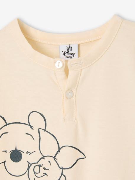 Babyset Disney® Winnie de Poeh Tunesisch T-shirt + short chambrayblauw - vertbaudet enfant 