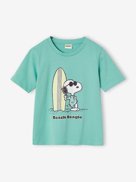 Pyjashort Peanuts Snoopy Surf vert émeraude - vertbaudet enfant 