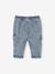 Baby battlejeans met elastische taille double stone - vertbaudet enfant 