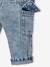 Baby battlejeans met elastische taille double stone - vertbaudet enfant 