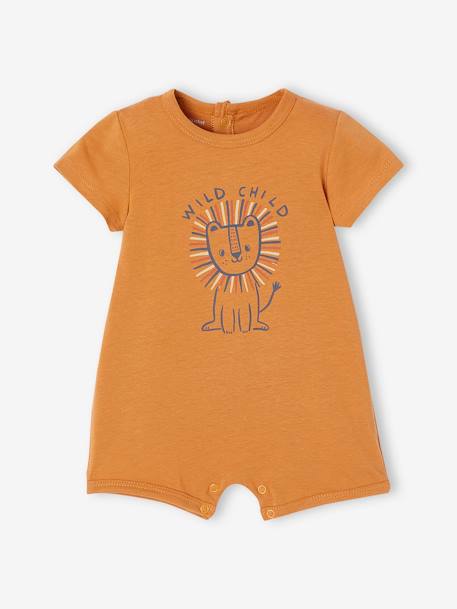 Basics baby romper karamel - vertbaudet enfant 