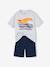 Pyjashort Mattel Hot Wheels gris chiné - vertbaudet enfant 