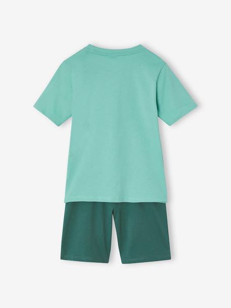 Pyjashort Peanuts Snoopy Surf vert émeraude - vertbaudet enfant 