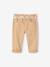 Pantalon paperbag bébé avec ceinture cappuccino+lichen+vieux rose - vertbaudet enfant 