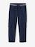 Pantalon droit cargo droit morphologique tour de hanches médium bleu nuit+sable - vertbaudet enfant 