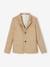 Veste garçon cérémonie en coton/lin beige+beige clair+bleu+marine foncé - vertbaudet enfant 