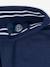 Sport joggingbroek van fleece jongens gemêleerd grijs+marineblauw - vertbaudet enfant 