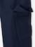 Pantalon droit cargo droit morphologique tour de hanches médium bleu nuit+sable - vertbaudet enfant 