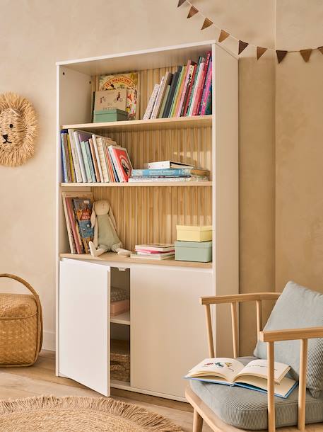 Bibliothèque BARDAGE blanc - vertbaudet enfant 