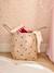 Panier de rangement XL coeur en jute CHERRY beige - vertbaudet enfant 