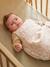 Gigoteuse en gaze de coton personnalisable BABYLON beige imprimé - vertbaudet enfant 