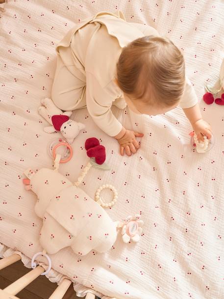 Tapis de sol / fond de parc CHERRY beige imprimé - vertbaudet enfant 