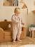 Jumpsuit met voetjes PETIT CHAT, afneembare lange mouwen gemêleerd beige - vertbaudet enfant 