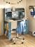 Bureau enfant/ado avec rangement - MISTRAL bleu grisé - vertbaudet enfant 