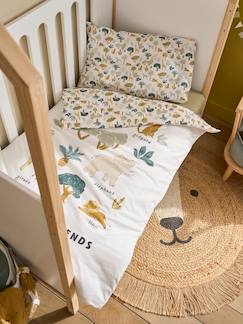 Linge de maison et décoration-Linge de lit bébé-Housse de couette-Parure housse de couette et taie d'oreiller bébé SAVANA
