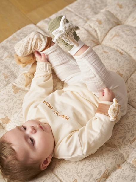 Hochets mains et pieds BABYLON beige - vertbaudet enfant 