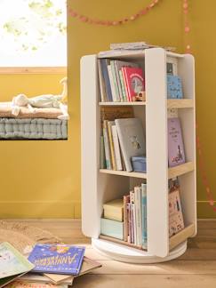 Slaapkamer en Opbergoplossingen-Opbergmeubel-Opbergmeubel-Draaiende opbergmeubilair boekenkast LIGNE TERRAZZO 