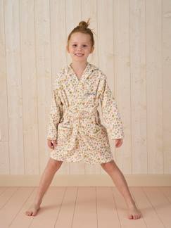 -Peignoir de bain enfant personnalisable, avec coton recyclé