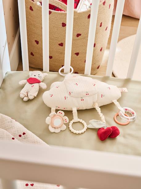 Boîte à musique à suspendre CHERRY rouge - vertbaudet enfant 