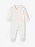 Babyset met slaappakje en 2 personaliseerbare rompertjes met hartjes snoepjesroze - vertbaudet enfant 