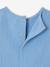 Chemise bébé esprit liquette en gaze de coton bleu pâle - vertbaudet enfant 