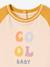 T-shirt  bébé 'cool baby' manches longues moutarde - vertbaudet enfant 