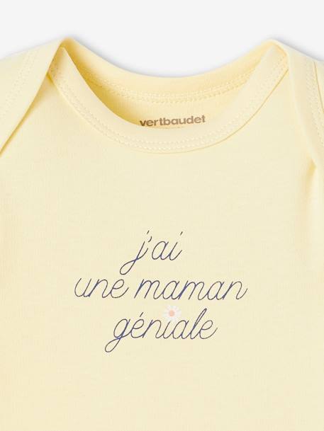 Set met 5 rompers korte mouwen ecru - vertbaudet enfant 