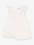 Korte mouwen katoenen kinderjurk PETIT BATEAU wit - vertbaudet enfant 