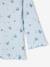 Babyshirt van ribtricot met lange mouwen hemelsblauw+lichtroze - vertbaudet enfant 