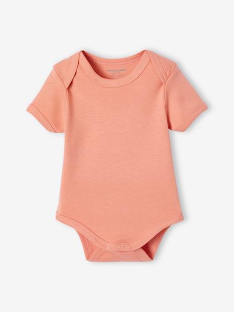 Set met 5 rompers korte mouwen ecru - vertbaudet enfant 