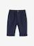 Gestroomde overhemd + broek baby marineblauw - vertbaudet enfant 