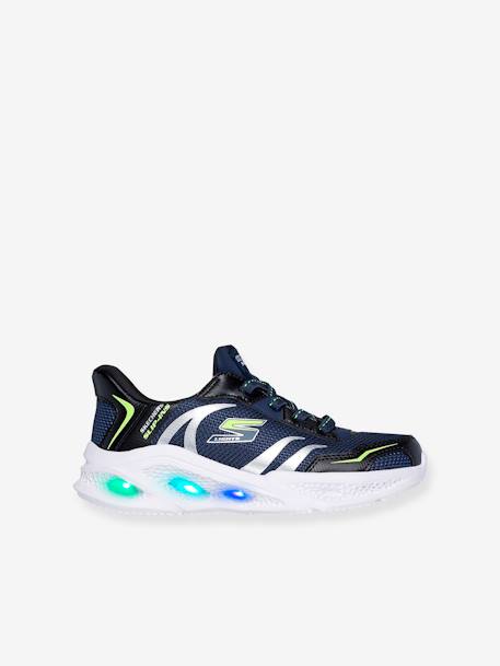 Baskets lichtgevende kind S Lights® Meteor- Lights- Brisk - SKECHERS® marineblauw - vertbaudet enfant 